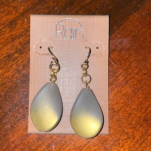 Rain earrings never worn